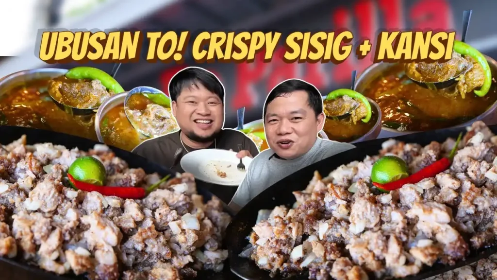 Crispy Sisig at Mainit na Kansi: Sulit na Food Trip sa Cusina de Parilla - Crispy Sisig at Kansi Cus