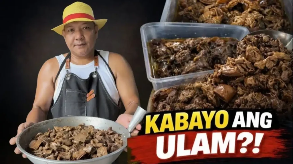 Exotic Food Review sa Bulacan: Natikman Mo Na Ba Ang Adobong Kabayo? - adobong kabayo bulacan
