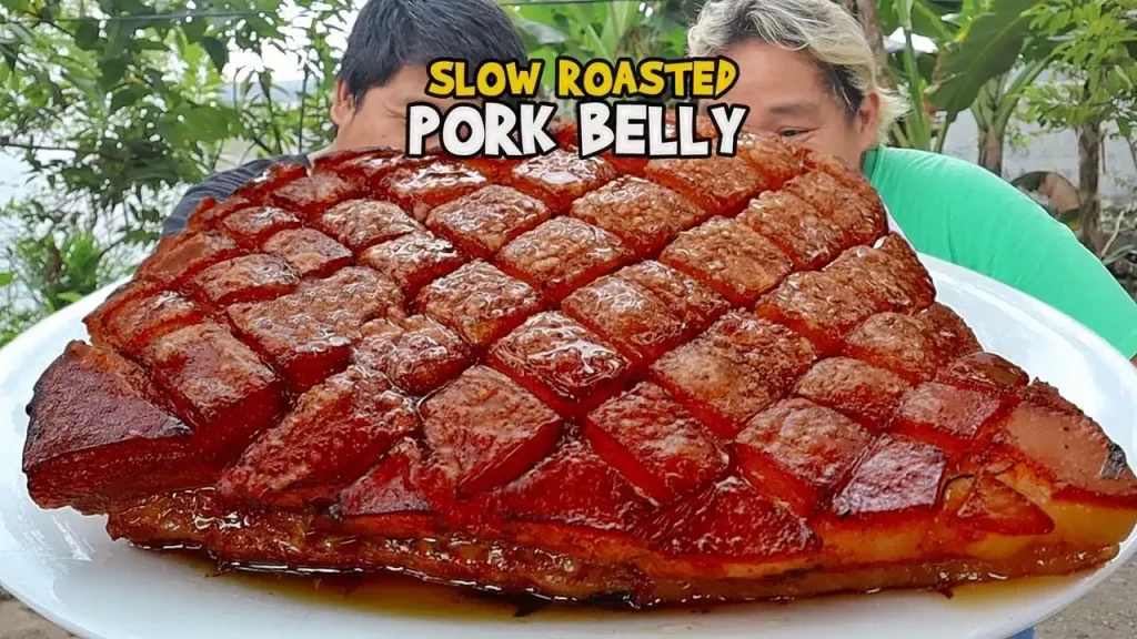 Kabs Recipe: Crispy at Juicy na Slow Roasted Pork Belly sa Backyard - Slow Roasted Pork Belly Recipe
