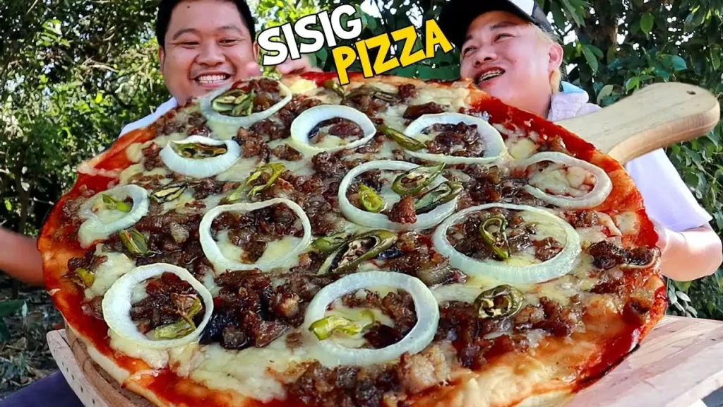 Kabs Recipe: Masarap at Crispy na Backyard Sisig Pizza - Sisig Pizza Recipe
