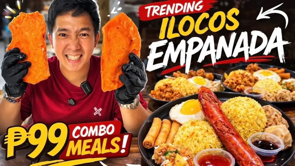 Mura't Masarap na Authentic Ilocos Empanada at ₱99 Unli Rice Combo! - Authentic Ilocos Empanada 99 P