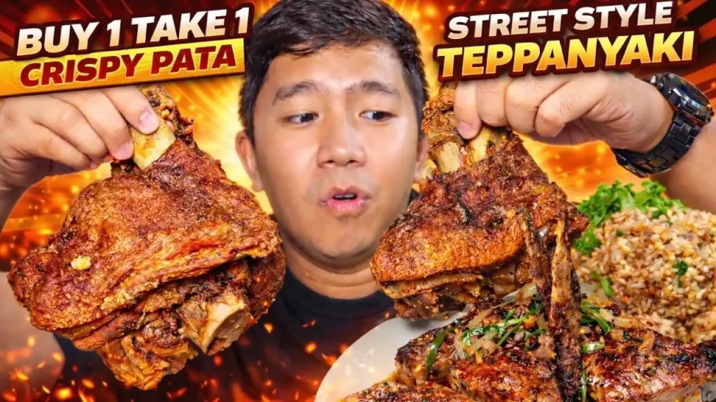 Mura't Masarap na Street Teppanyaki at Crispy Pata Food Trip - Budget Street Food Trip Philippines