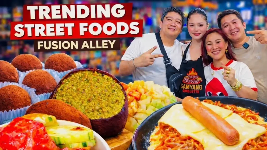 Sikat na Trending Street Food sa Fusion Alley Sampaloc Manila! - Fusion Alley Sampaloc Street Food